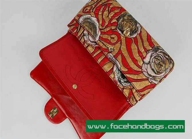 Chanel 2.55 Rose Handbag 50135 Gold Hardware-Gray Gold